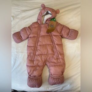 Baby Gap Snow Suit - Pink 6 Months